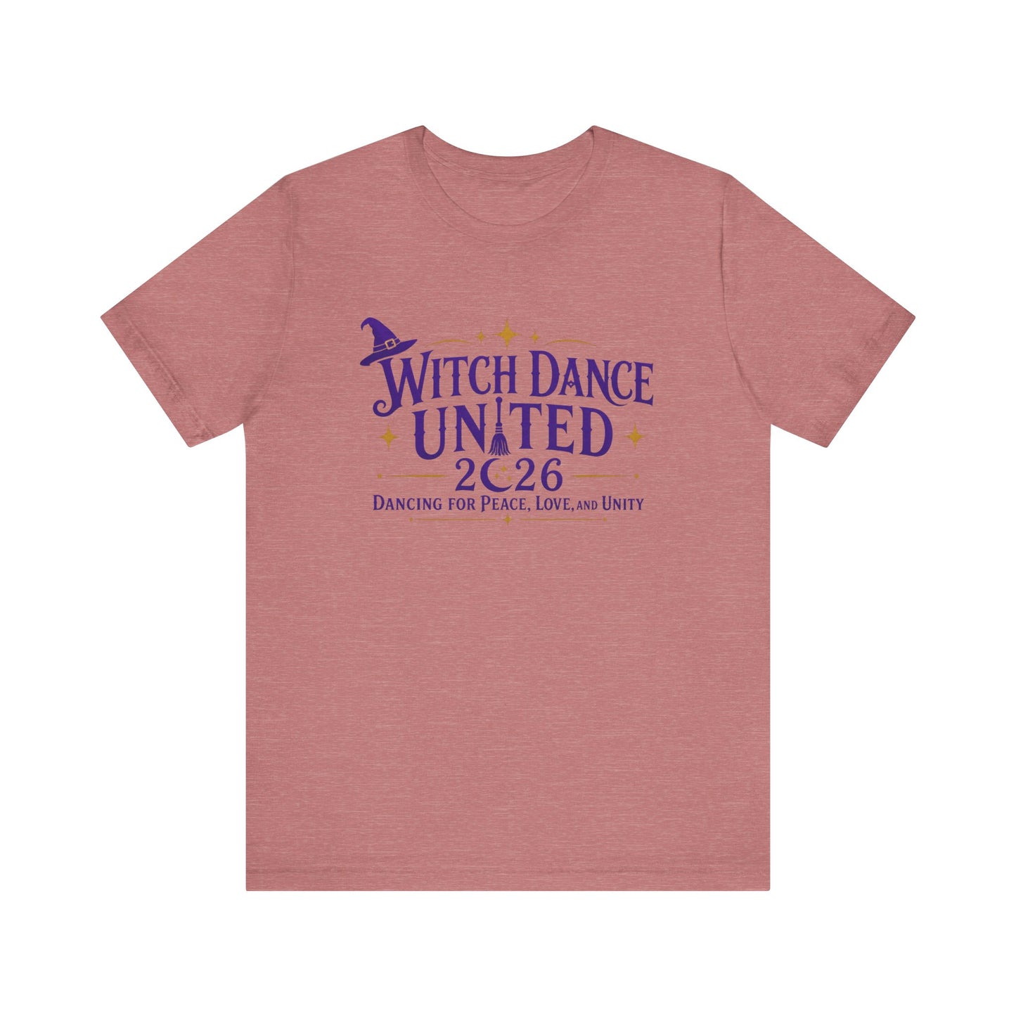 New & Updated Witch Dance United 2026 T-Shirt — Dancing for Peace, Love & Unity Tee