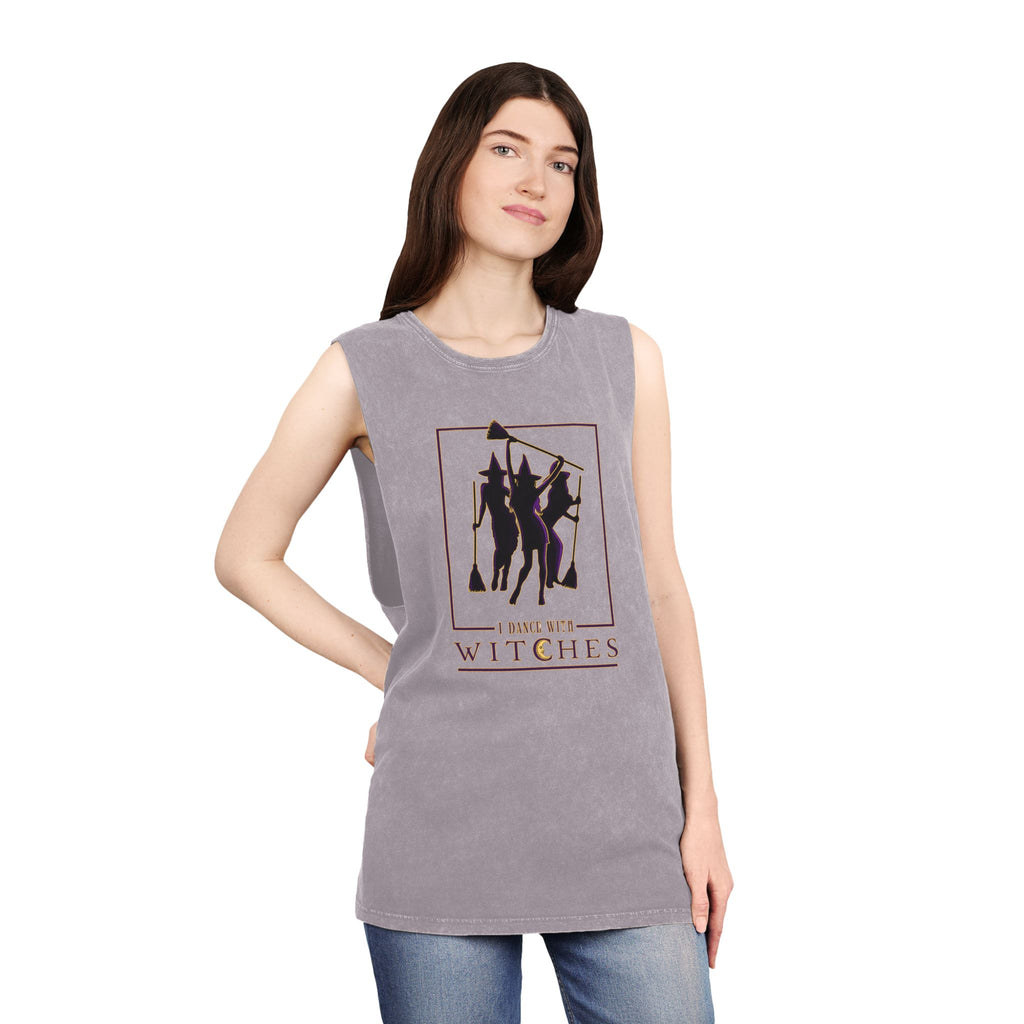 I Dance With Witches – Stonewash Tank
