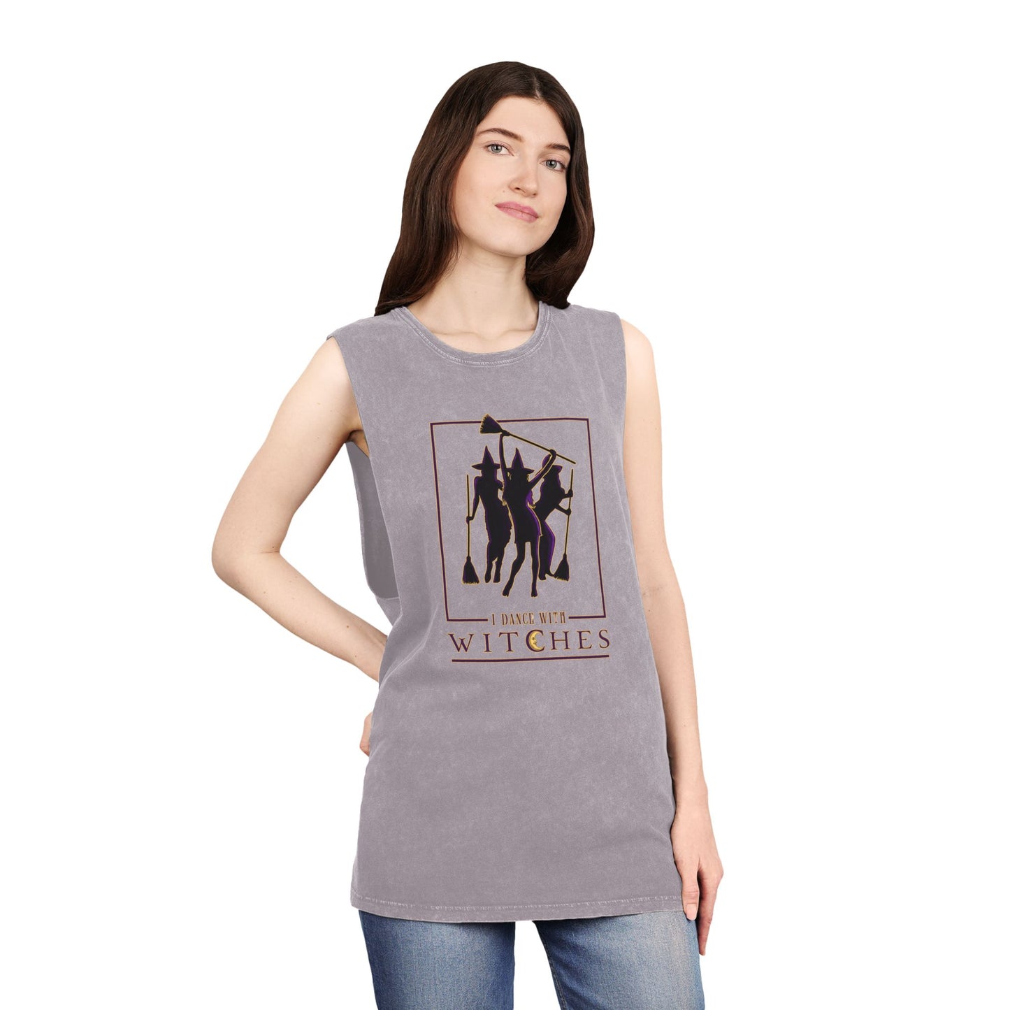 I Dance With Witches – Stonewash Tank