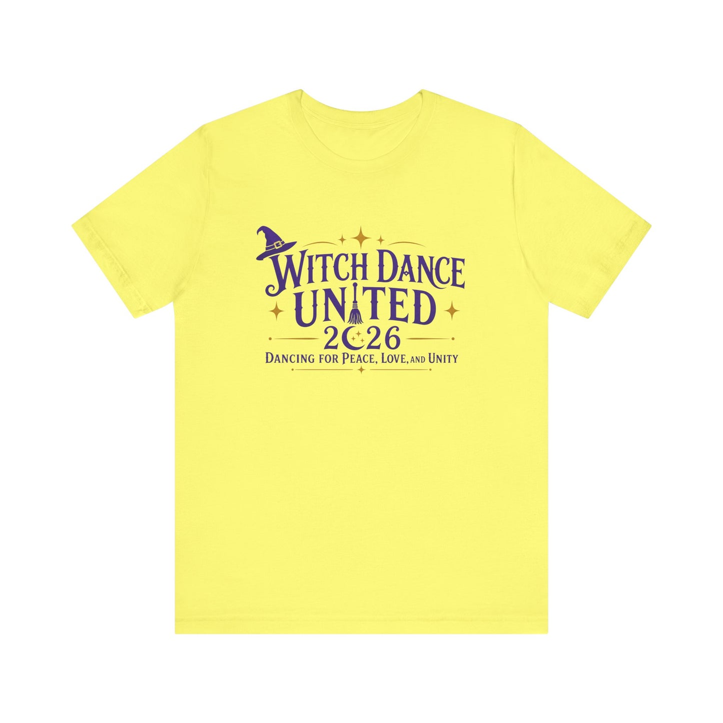 New & Updated Witch Dance United 2026 T-Shirt — Dancing for Peace, Love & Unity Tee