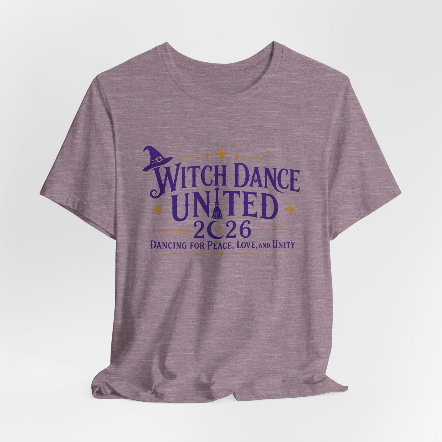 New & Updated Witch Dance United 2026 T-Shirt — Dancing for Peace, Love & Unity Tee