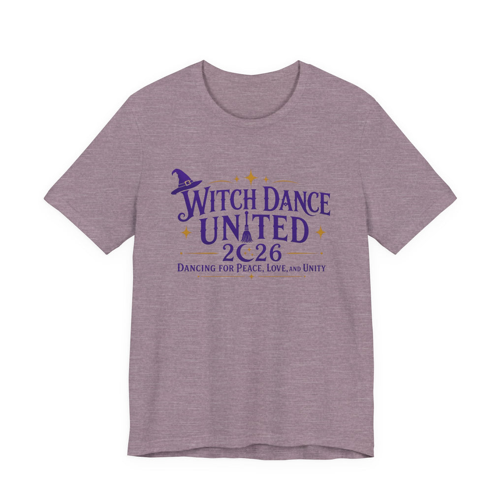 New & Updated Witch Dance United 2026 T-Shirt — Dancing for Peace, Love & Unity Tee