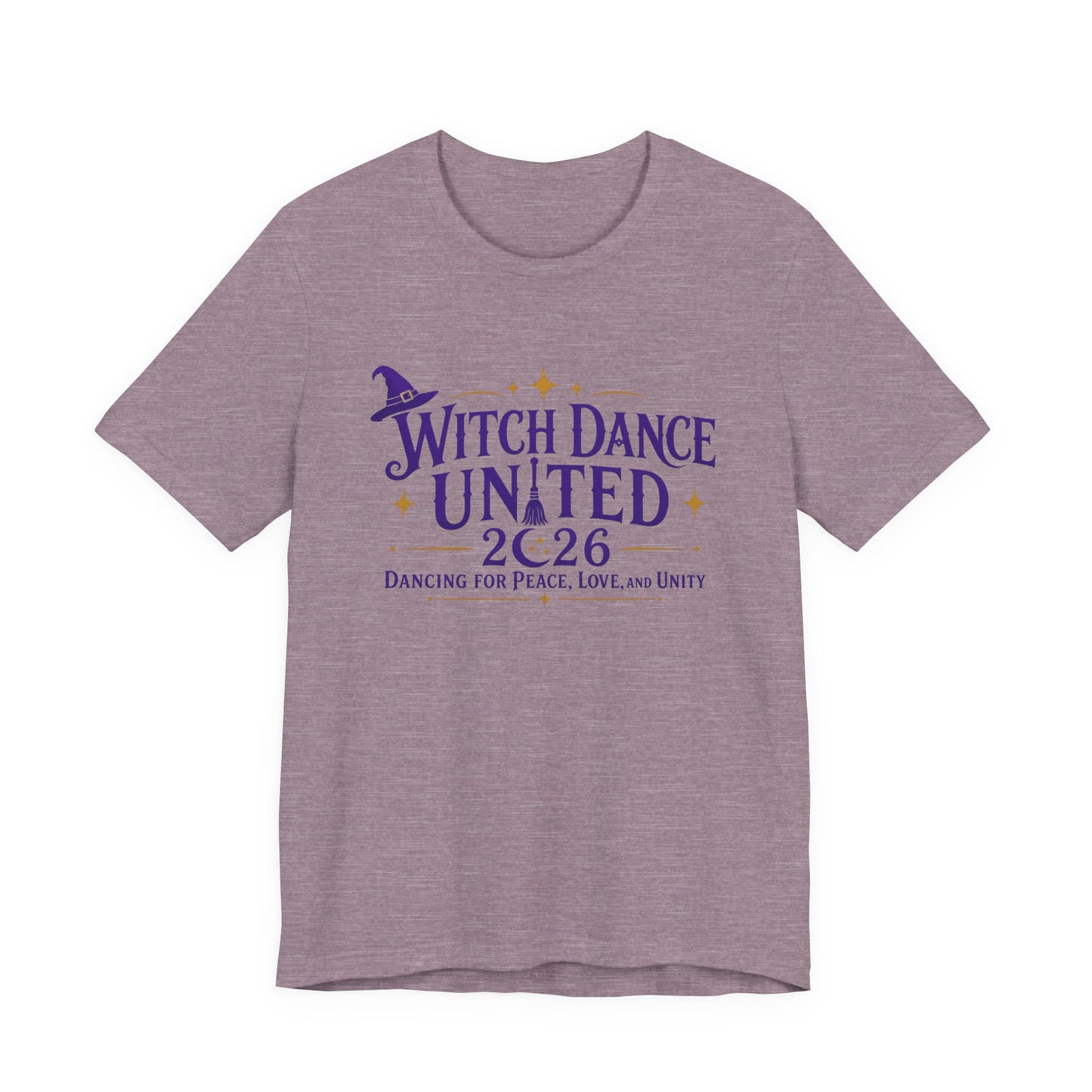 New & Updated Witch Dance United 2026 T-Shirt — Dancing for Peace, Love & Unity Tee
