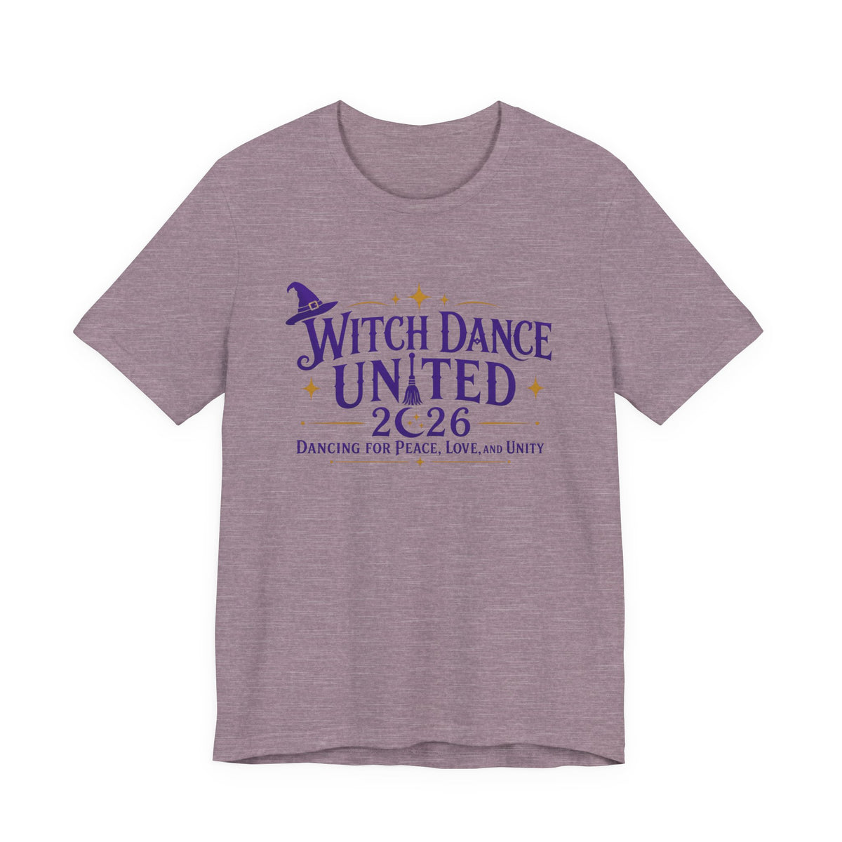 New & Updated Witch Dance United 2026 T-Shirt — Dancing for Peace, Love & Unity Tee