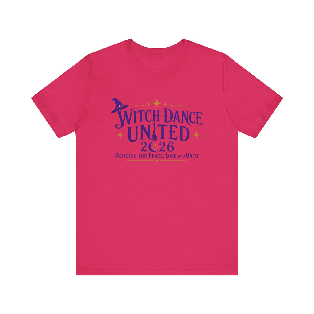 New & Updated Witch Dance United 2026 T-Shirt — Dancing for Peace, Love & Unity Tee