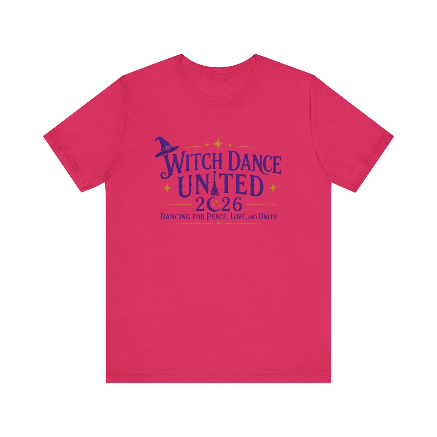 New & Updated Witch Dance United 2026 T-Shirt — Dancing for Peace, Love & Unity Tee