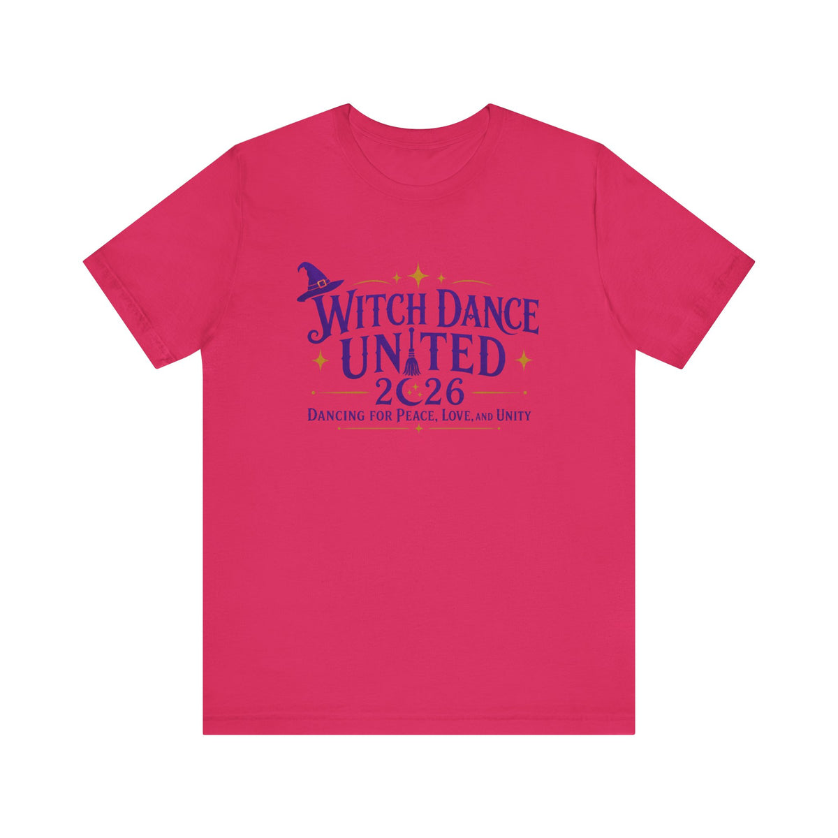 New & Updated Witch Dance United 2026 T-Shirt — Dancing for Peace, Love & Unity Tee