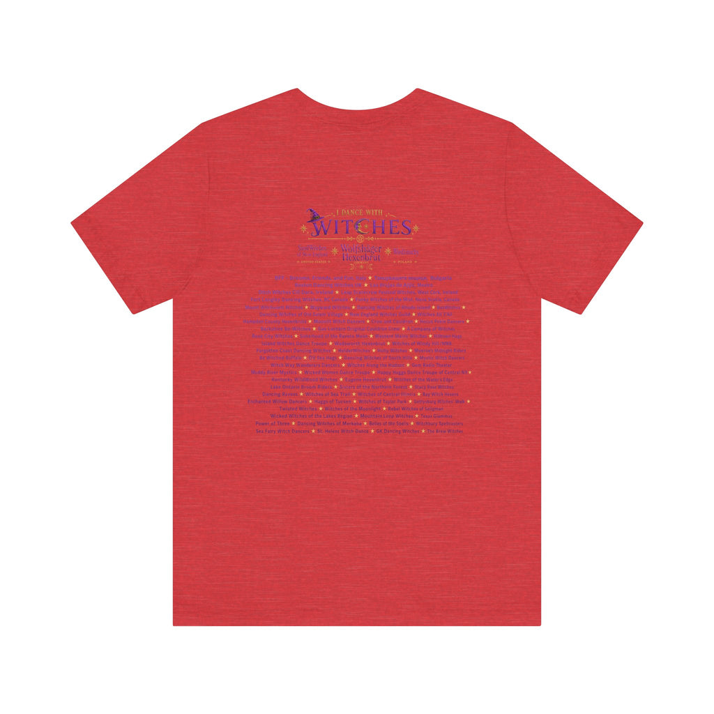 Global Fulfillment - Witch Dance United 2026 T-Shirt  Purple Lettering— Dancing for Peace, Love & Unity Tee