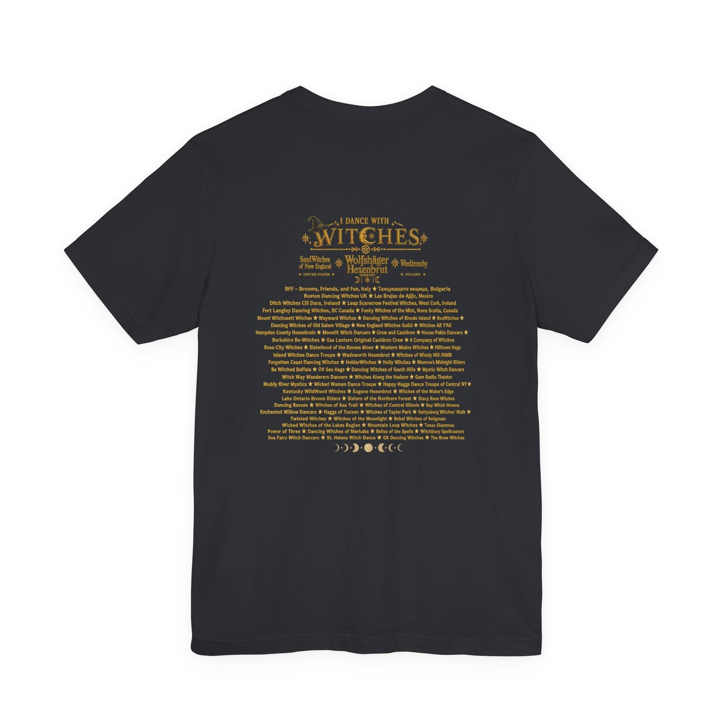 New Purple Passion Witch Dance United Tee  - Gold Lettering