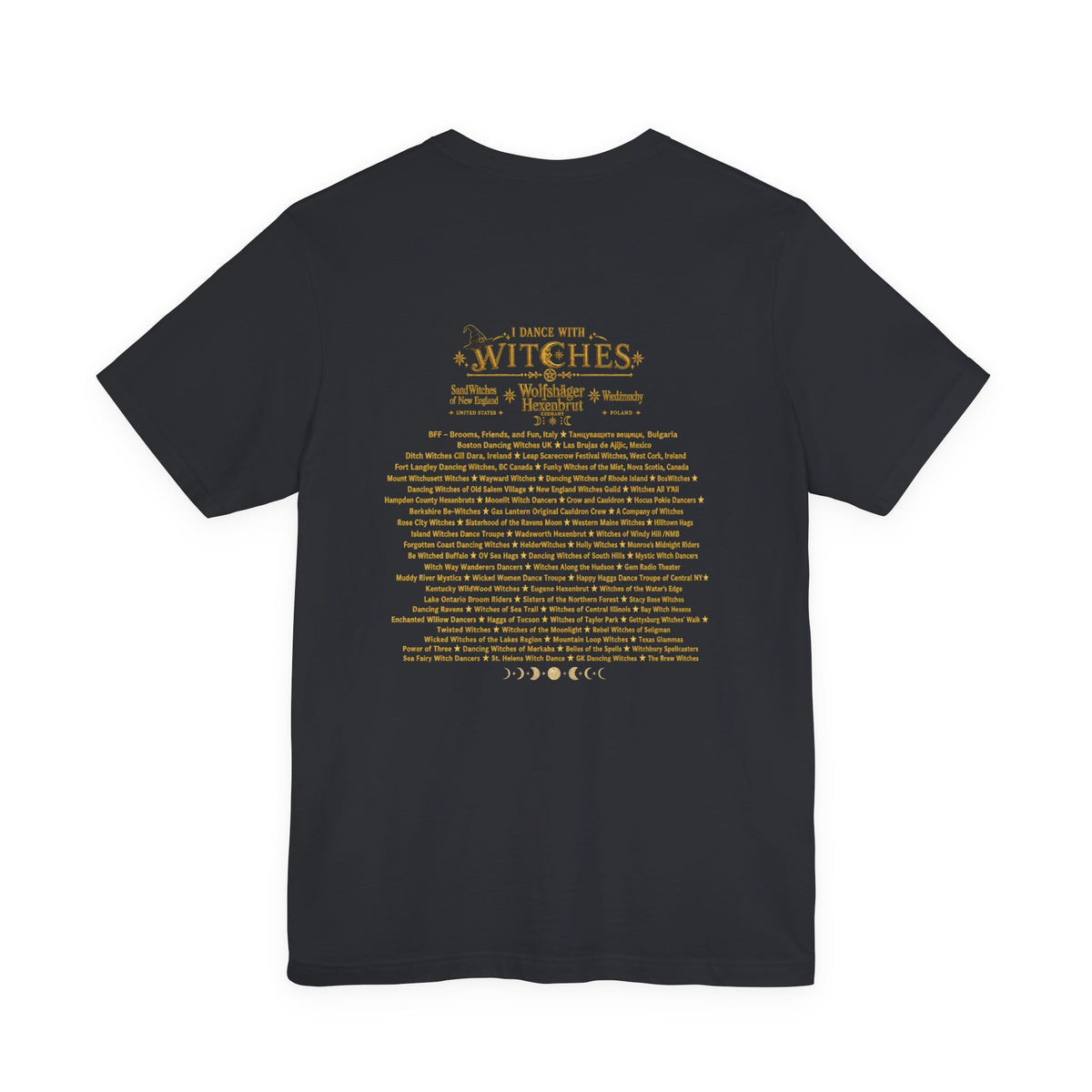 New Purple Passion Witch Dance United Tee  - Gold Lettering
