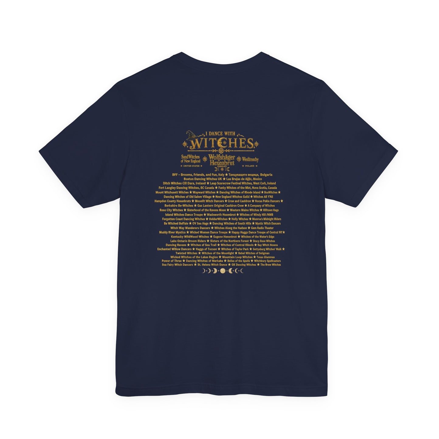 New Purple Passion Witch Dance United Tee  - Gold Lettering