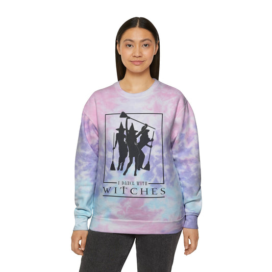 I Dance With Witches Tie-Dye Sweatshirt