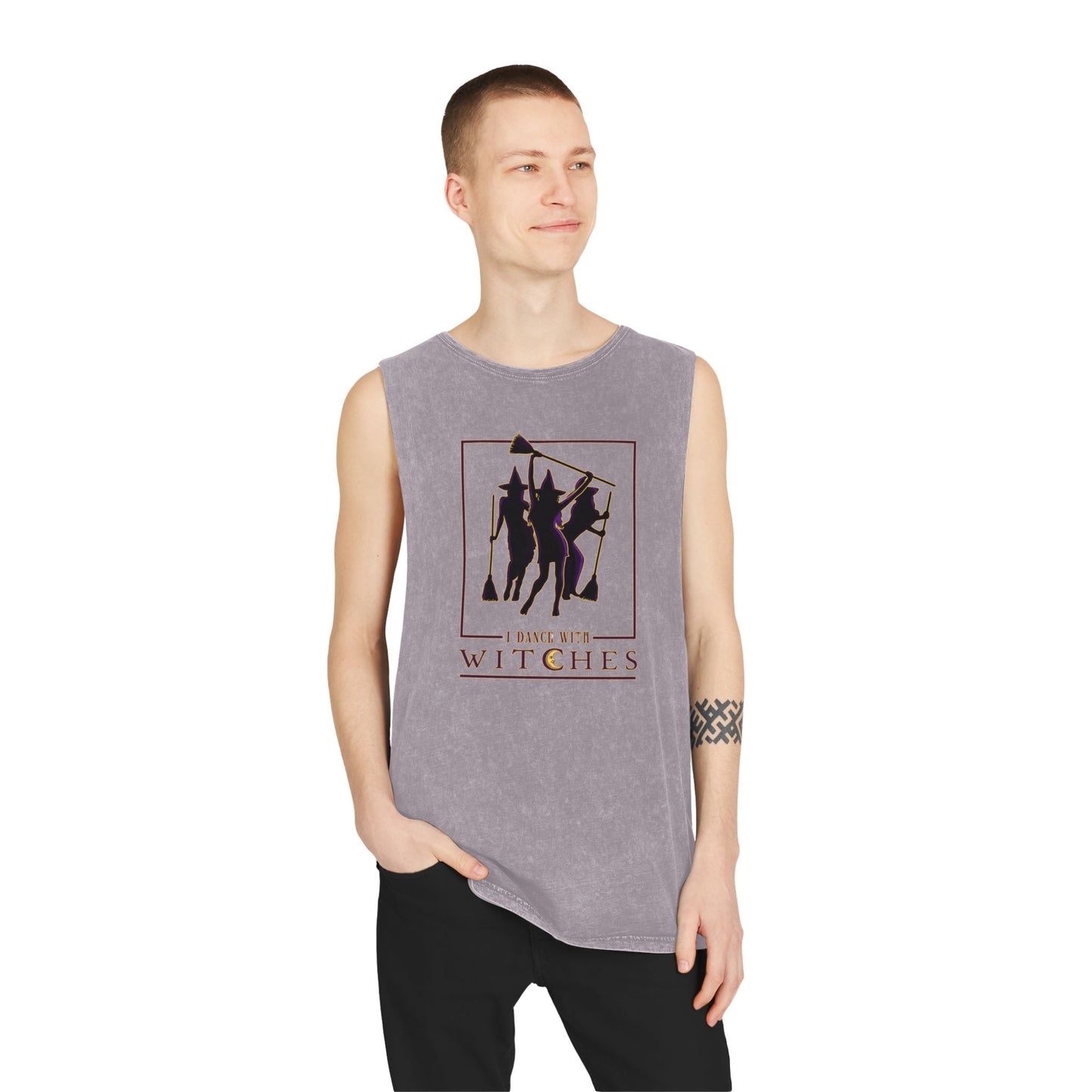 I Dance With Witches – Stonewash Tank