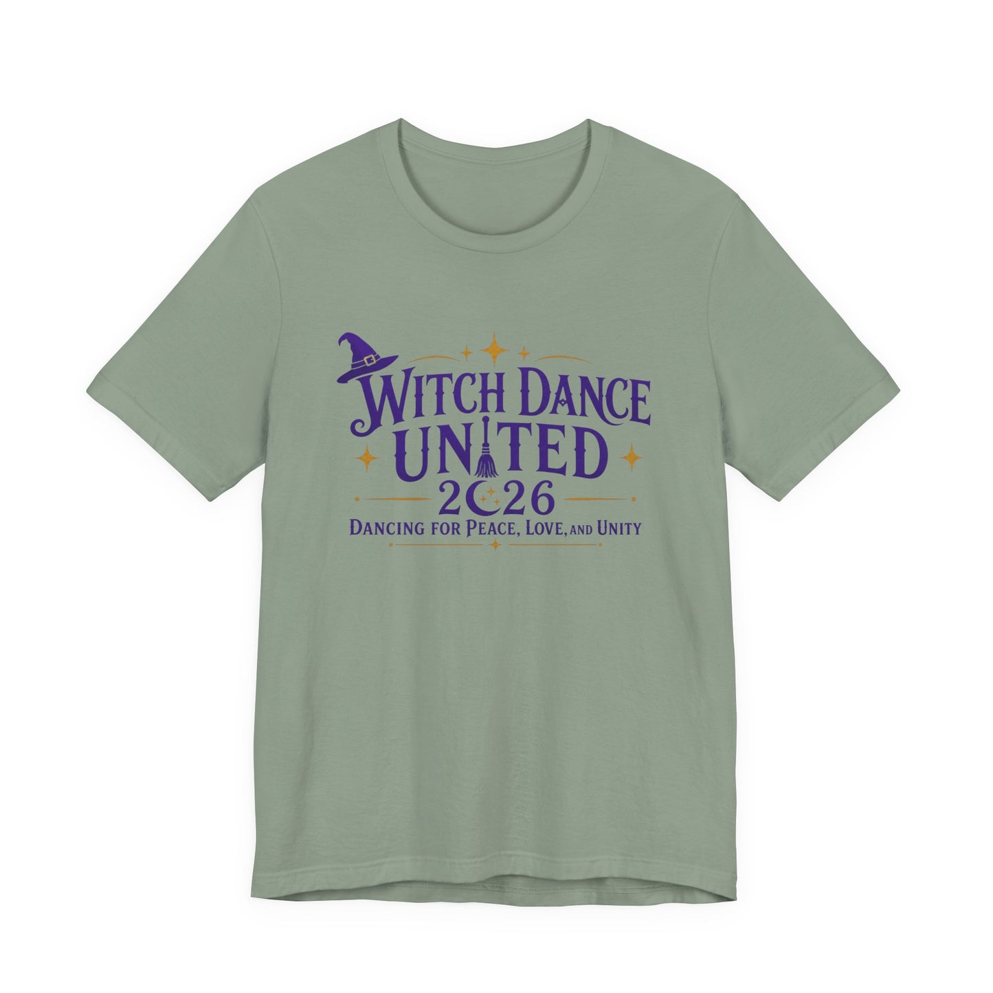 New & Updated Witch Dance United 2026 T-Shirt — Dancing for Peace, Love & Unity Tee