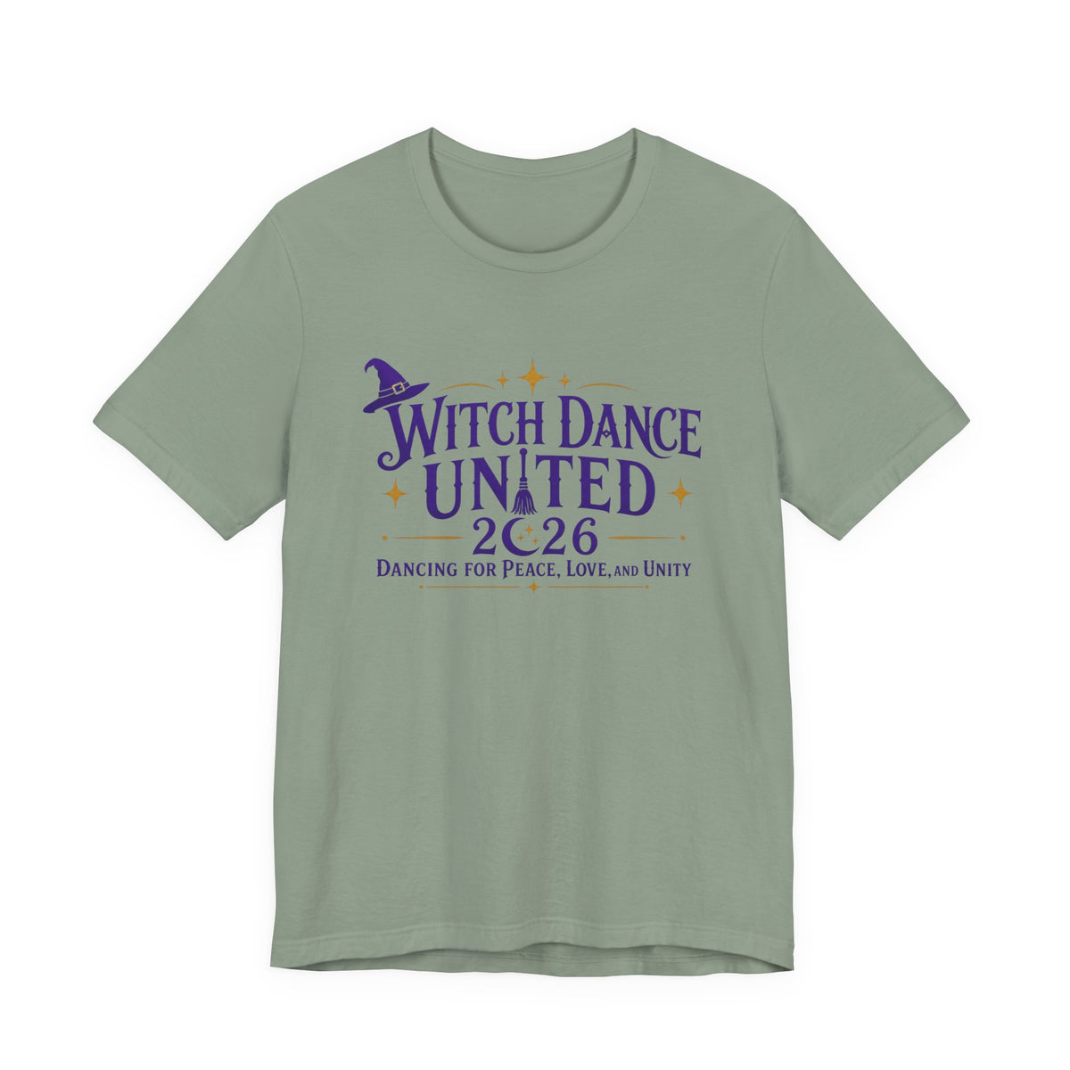 New & Updated Witch Dance United 2026 T-Shirt — Dancing for Peace, Love & Unity Tee