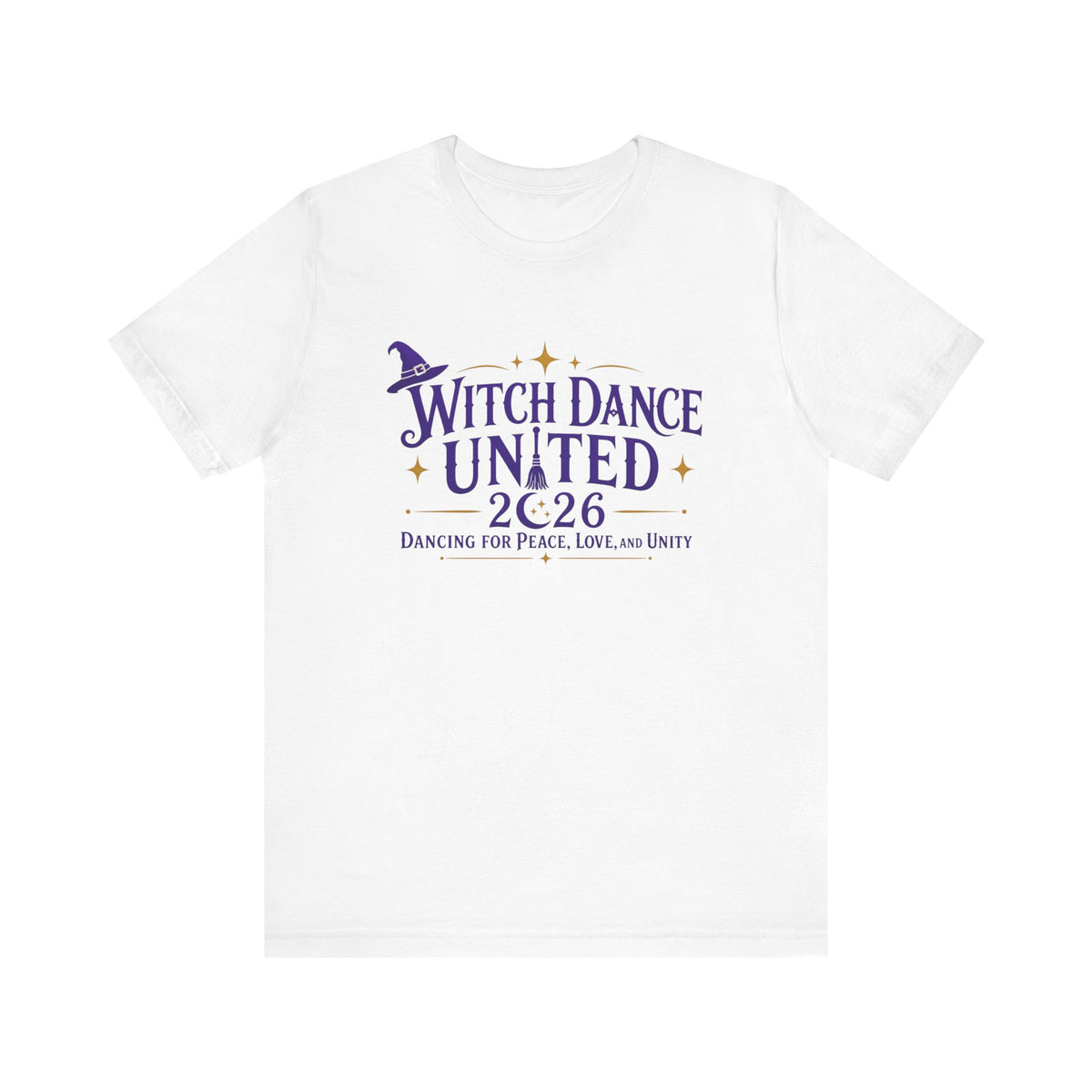 New & Updated Witch Dance United 2026 T-Shirt — Dancing for Peace, Love & Unity Tee