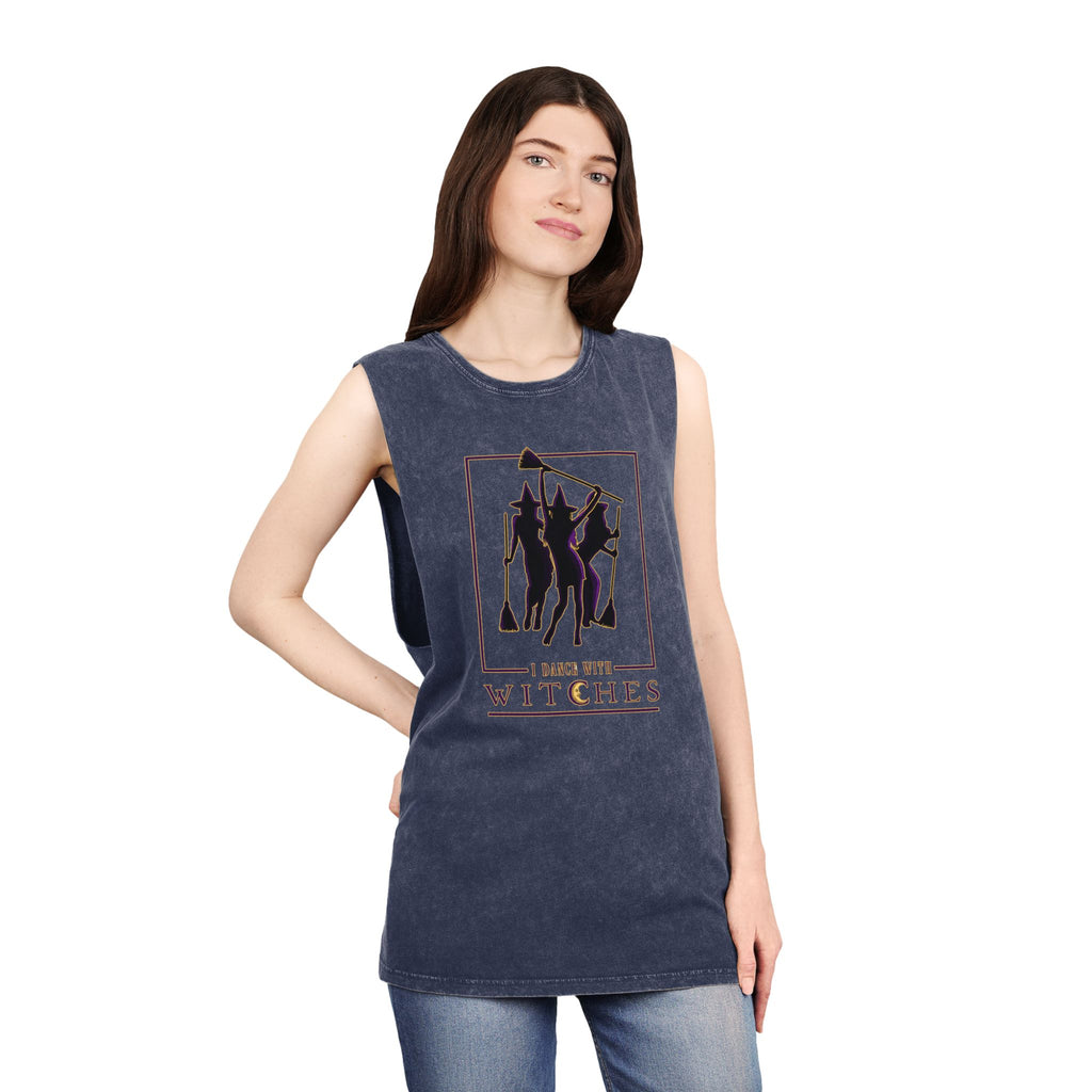 I Dance With Witches – Stonewash Tank