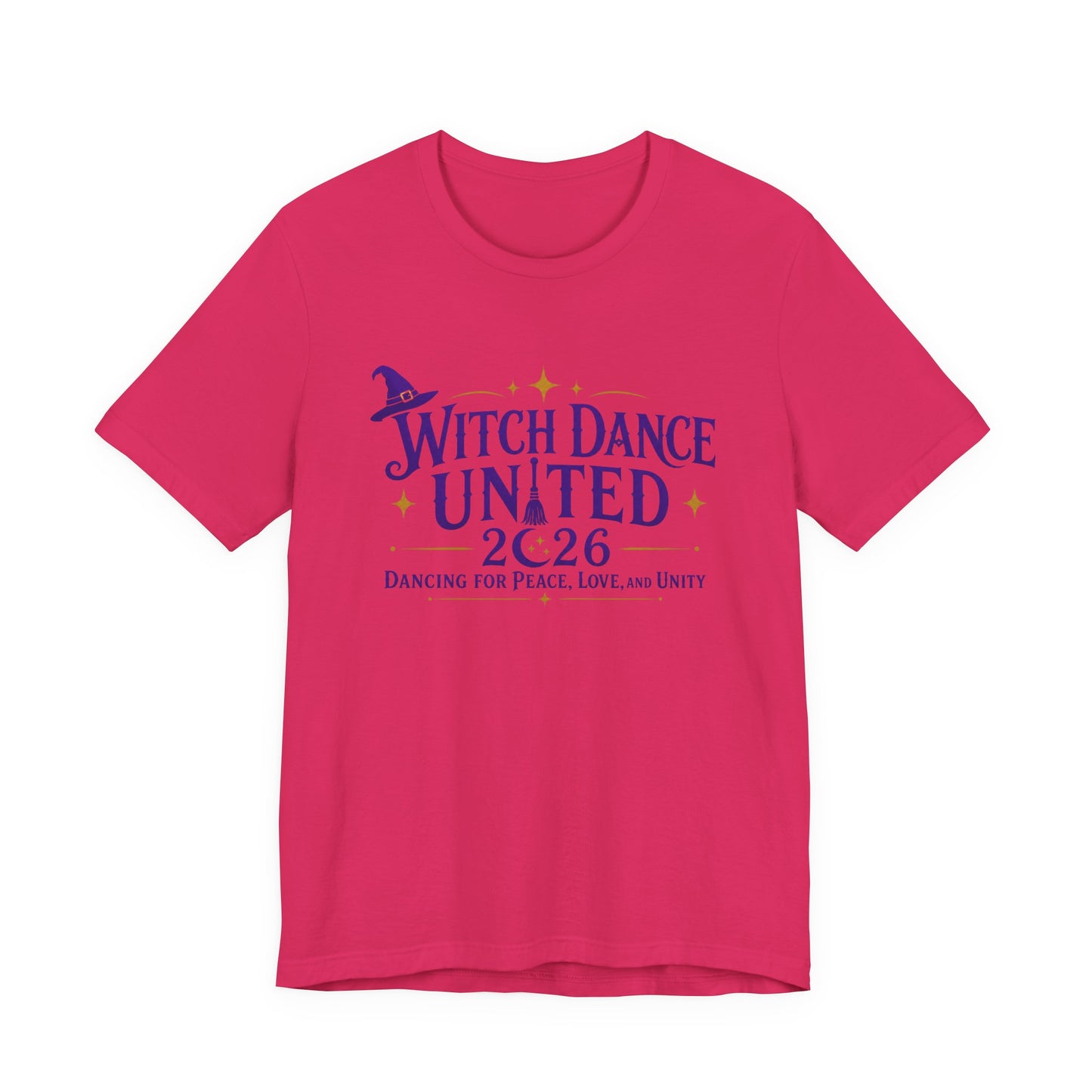 New & Updated Witch Dance United 2026 T-Shirt — Dancing for Peace, Love & Unity Tee