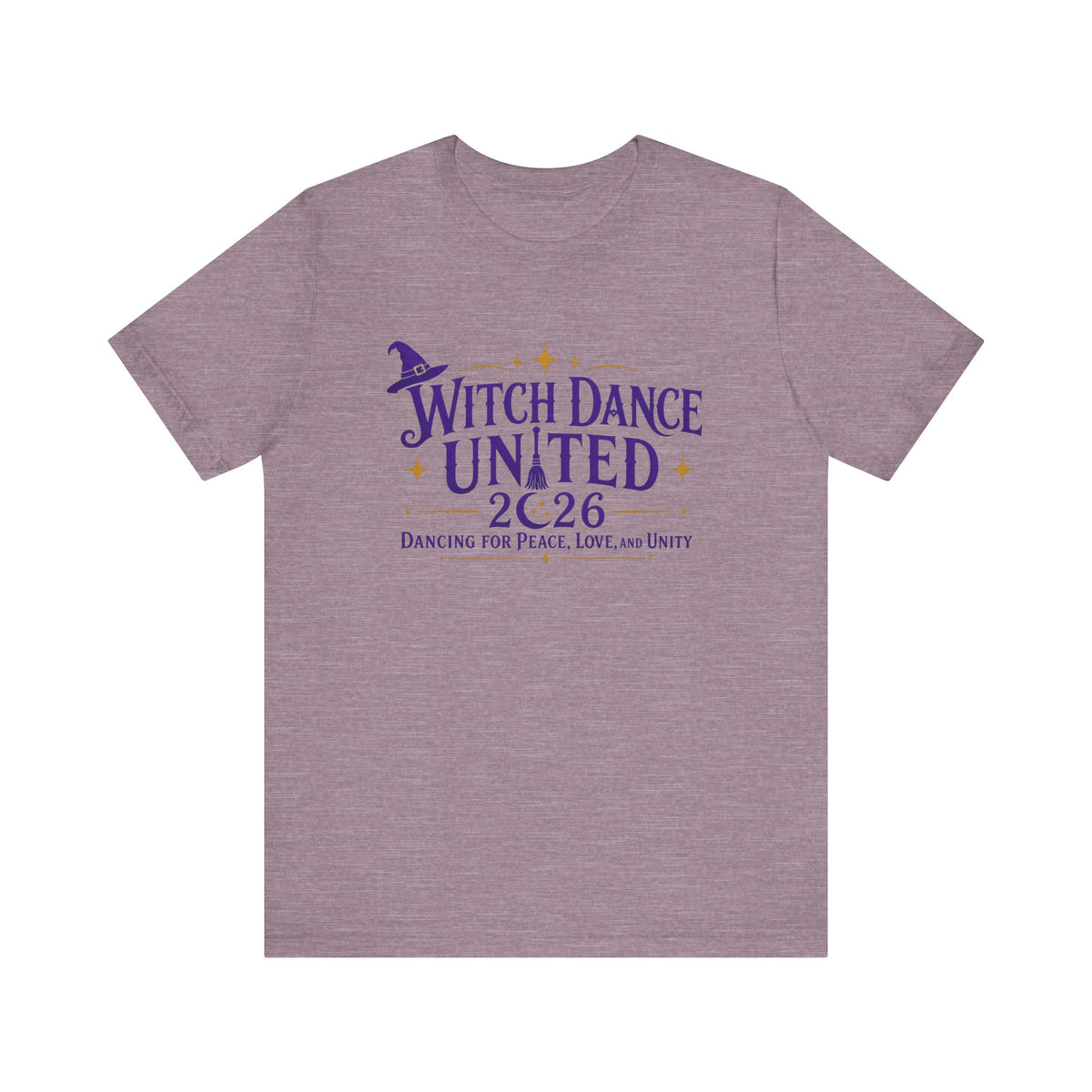 New & Updated Witch Dance United 2026 T-Shirt — Dancing for Peace, Love & Unity Tee