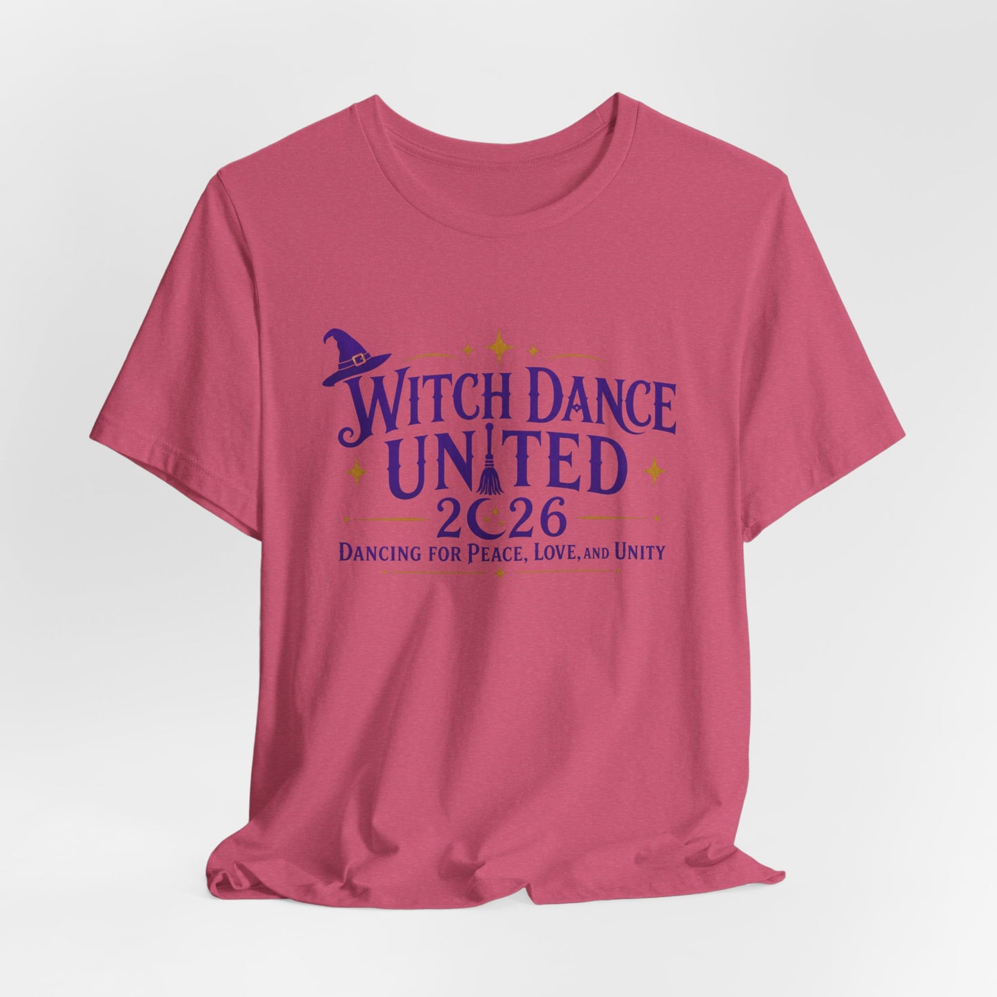 New & Updated Witch Dance United 2026 T-Shirt — Dancing for Peace, Love & Unity Tee