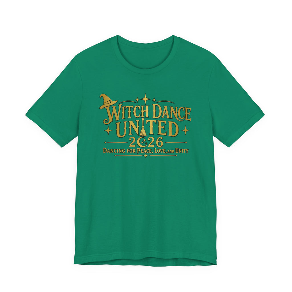 New Purple Passion Witch Dance United Tee  - Gold Lettering