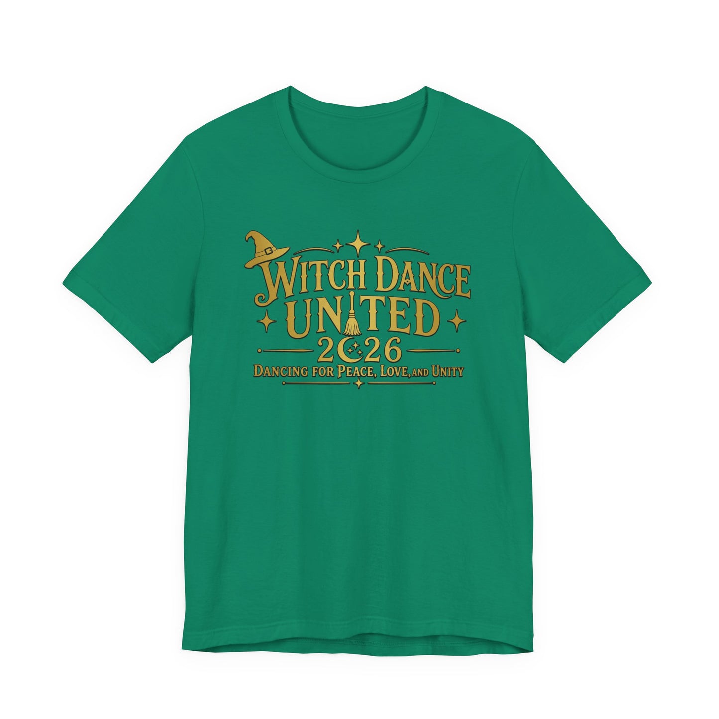 New Purple Passion Witch Dance United Tee  - Gold Lettering