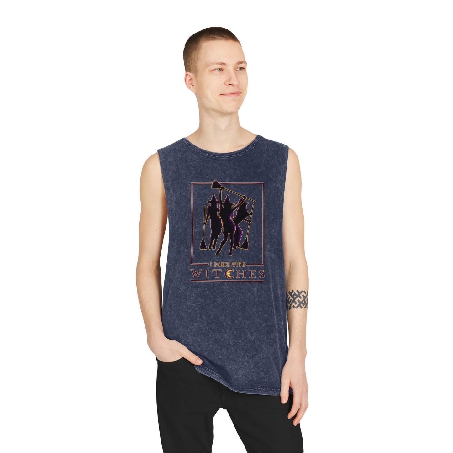 I Dance With Witches – Stonewash Tank